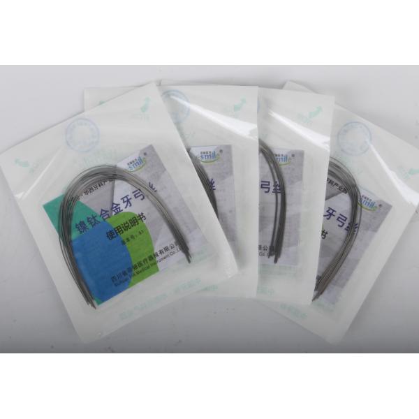 Super Elastic Niti Round Dental Arch Wires In Orthodontics