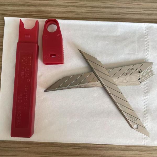 9mm Cutter Carpet Knife Blade Refill For DIY Enthusiasts And Building Material / Tool ​​Wholesalers