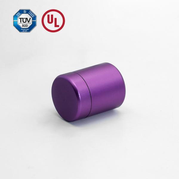 アクリルパネル / 草のための調整可能なアルミ紫色サインスタンドオフ