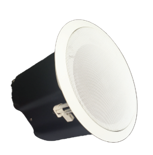 40W haut-parleur de plafond commercial 6 pouces haut-parleur coaxial unité haut-parleur PA en fer