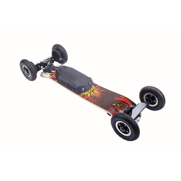Wear Resistant Portable Electric Skateboard 8 Inch 1 Ply Bamboo Fast Speed