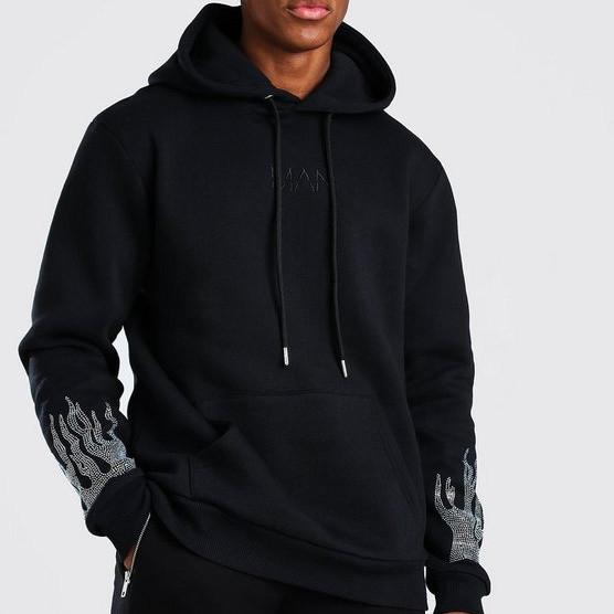 Long Sleeve Unisex Plain Hoodies