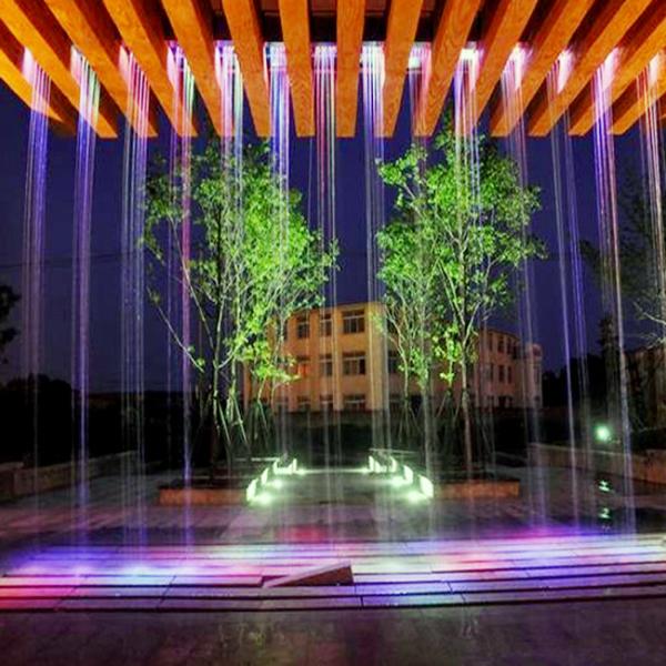Internal Classic Digital Water Curtain Fountain With CE ISO RoSH Certification