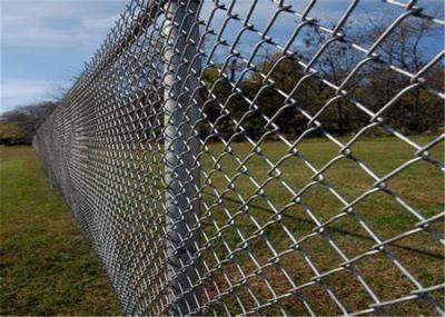 50x50mm 2'' Opening Holes 6ft Chain Link Fence Fabric Size Customized