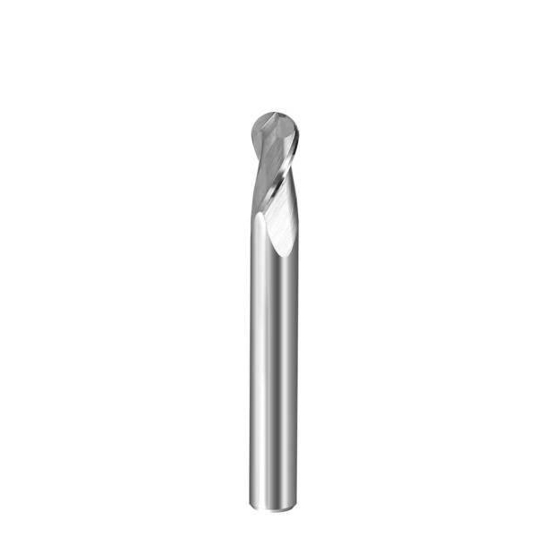 Aluminum Solid Carbide Ball Nose Milling Cutter End Mill Wear Resistant