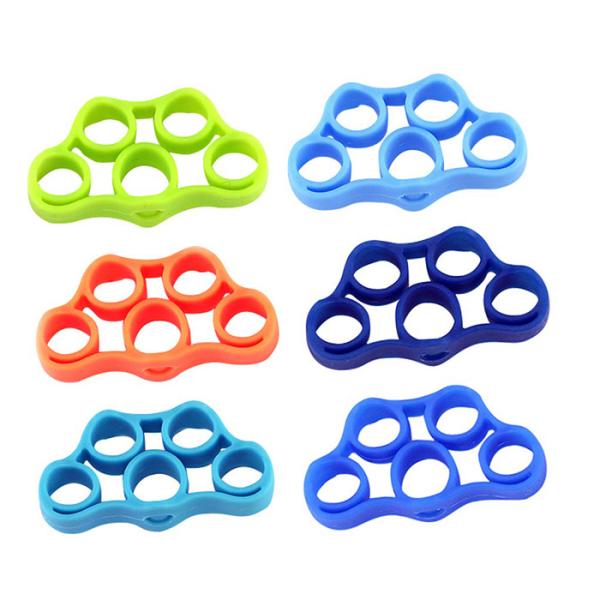 Finger Resistance Band Grip Strengthen Training Home Fitness Equipment