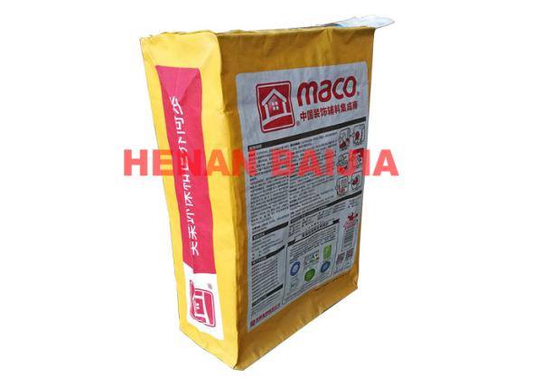 Tile Adhesive Cement Packaging Paper Bags Recyclable Biodegradable Pollution Free