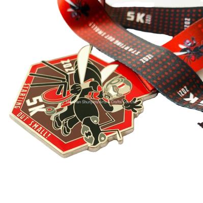 Médailles et trophées personnalisés Médaille de lutte pour l'école