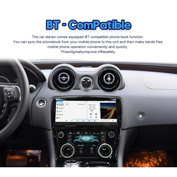 10.25 дюймовый сенсорный стерео для 2009-2018 Jaguar XJ XJL Мультимедийный проигрыватель Стерео Android GPS навигация Carplay