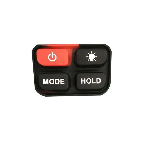 Boutons en caoutchouc conducteur à haute conductivité avec faible résistance au contact