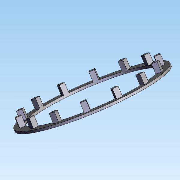 6061 Anodic Oxidation CNC Aluminum Parts Rapid Prototype Machining For Drone