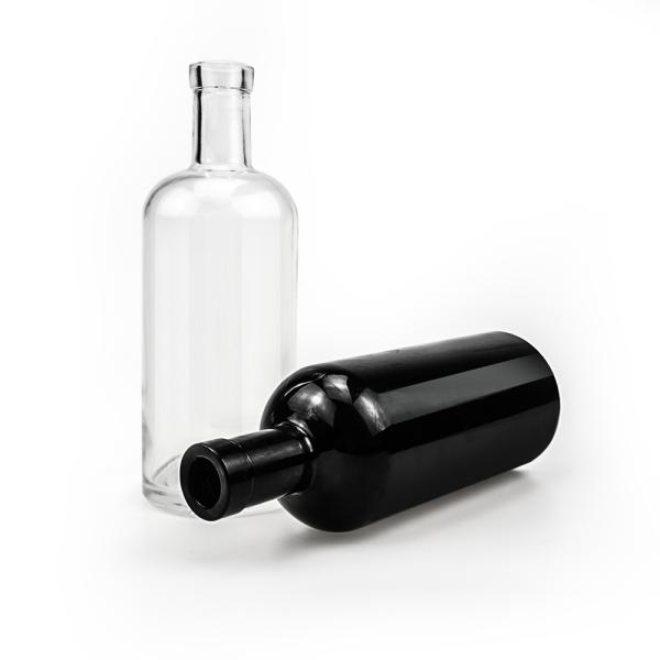 Liquor Bottles 500ml 700ml 750ml Glass Vodka Empty Glass Bottle for Whisky Vodka