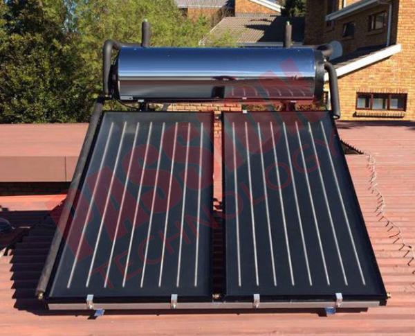 Pressurized Flat Plate Solar Heating System , Kitchen Use Flat Plate Solar Water Heater