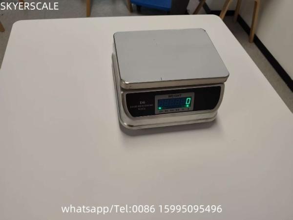 Watertight Wash Down Waterproof Weighing Scale Stainless Steel D6 Series