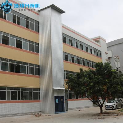 4 Floors 20 M Large Freight Elevator Customized Outdoor Freight Elevator