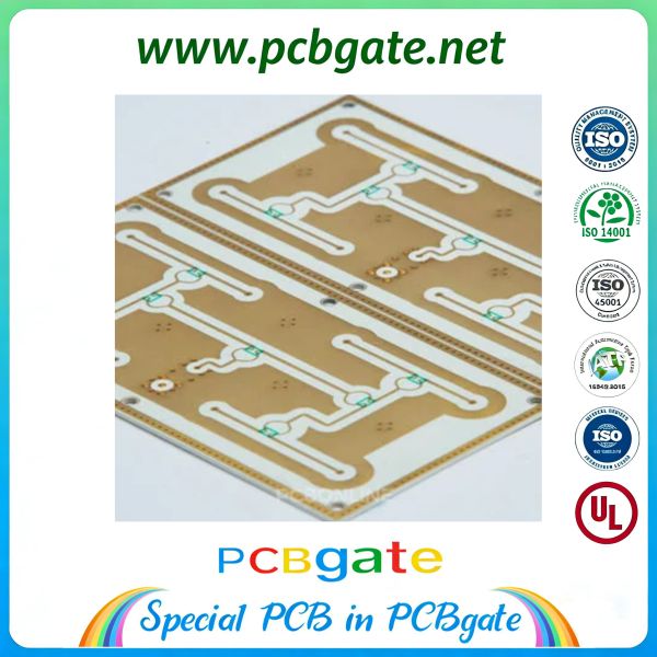 High Voltage Insulation Alumina Ceramic Substrate PCB