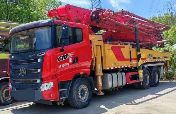 Used SANY 51M Concrete Pump Truck - Enhanced Safety & Precision