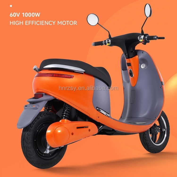 45km/hr Speed 2 Seats Electric Motorcycle Racing 10 Inch Wheel Hub Electric Scooter with Eec Coc Certificate
