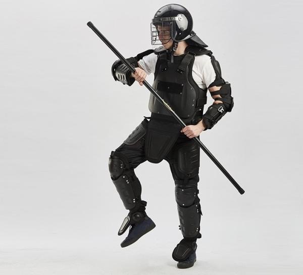 2024 Novo Completo Defesa Preto Rígido Retardante de Chama Traje Anti-Atentado Traje de Segurança Traje Anti-Atentado