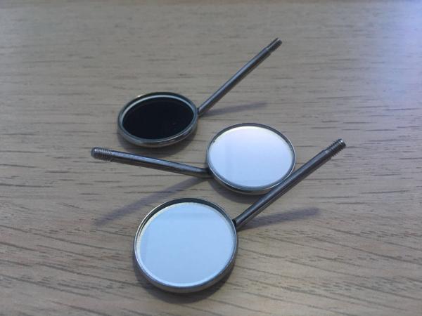 Larynx Examination Dental Clinic Instruments #4 Head Only Magnifying Type