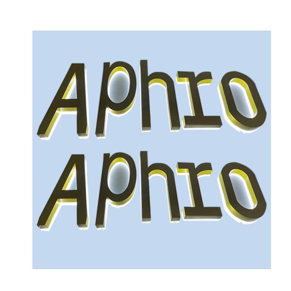 Acrylic Letters Business Led 3d Illuminated Fashion Store Acrylic Backlit Letter Signs Signboard