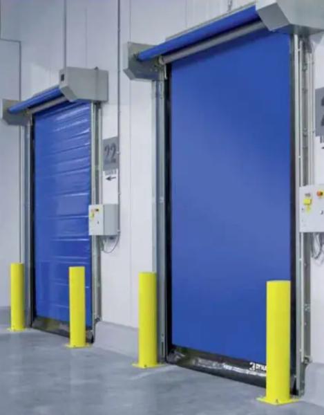 Portes à rouleaux en PVC à haute vitesse 3phase 380V