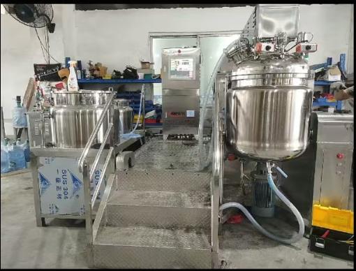 SUS316L/SUS304 Emulsionante homogénero de vacío para crema cosmética