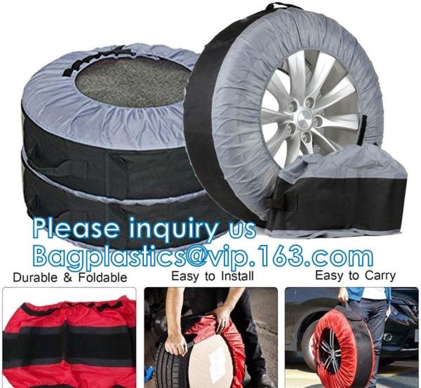 Tire Cover With Handle, Wheel Storage Tote Bags, Tire Tote, Tire Cover, Wheel Tire Bags, Snow Protector
