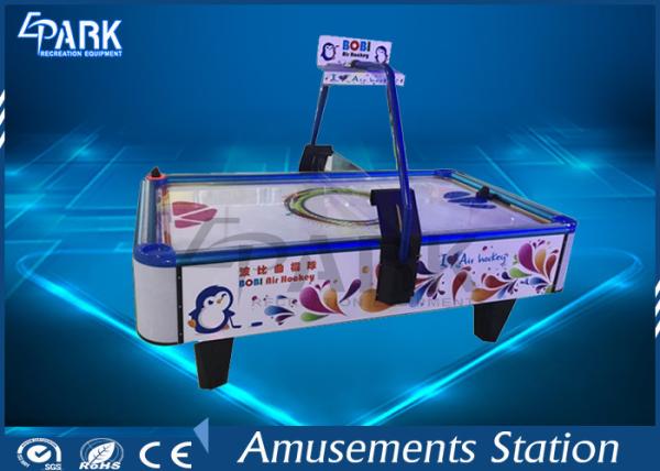 Electronic Video Arcade Game Machines 2 Player BOBI Air Hockey Metal Material