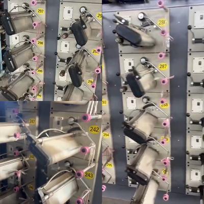 Automatic Second Hand Plastic Flat Yarn Winding Machine 280m/Min For Yarn Extrusion Line