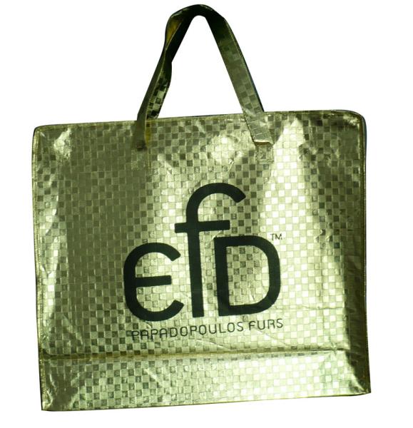 EFD 75g normal or coated non woven fabric with zipper non woven carry bag