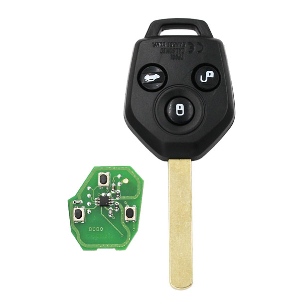 Subaru Forester 2008-2010 car remote control 3-button 433MHz 4D62 chip