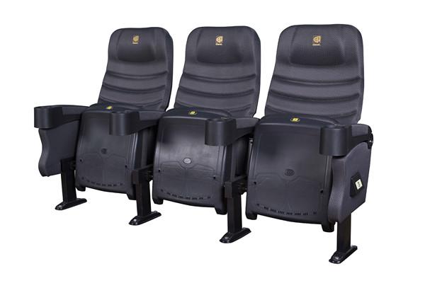 Fade Resistant Movie Theater Couches , Theater Room Chairs Easy Cleaning
