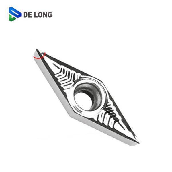 VCGT110304-AK Aluminium Inserts Customized For Cutting Steel