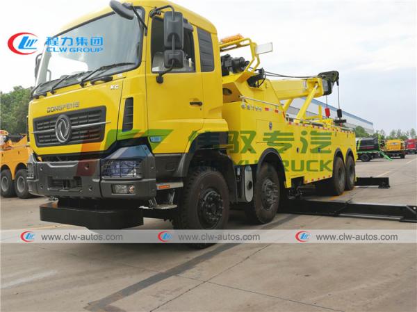 Dongfeng 8X4 Wrecker Tow Truck do rotador de 360 graus