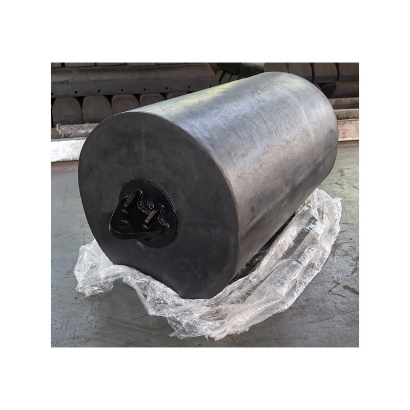 Competitive Cylindrical Type Marine Rubber Fender in Black/Grey for and OEM/ODM Needs