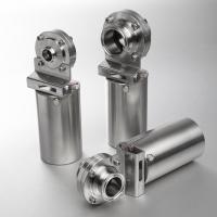 Valves en acier inoxydable à action aérienne contrôle pneumatique Taille personnalisée