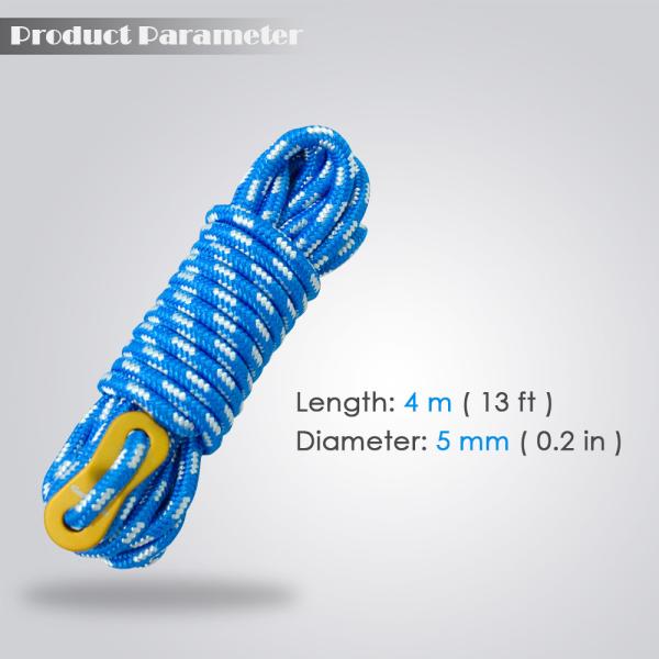 0.16in Guyline Rope Outdoor Camping Accessories