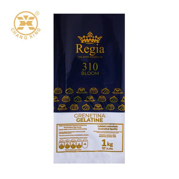 Bolsa de embalaje de postres impresa a medida Boleta de comida con cremallera Bolsa de embalaje de alimentos Bolsa de chocolate Bolsa de embalaje de galletas