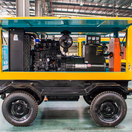 Mobile Trailer Type 32KVA Marine Diesel Generator Set 30kw 120/240 Volts