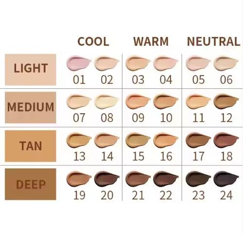 OEM / ODM Wholesale High Quality Organic Liquid Full Coverage Makeup Foundation Vegan Long Lasting Liquid Foundation