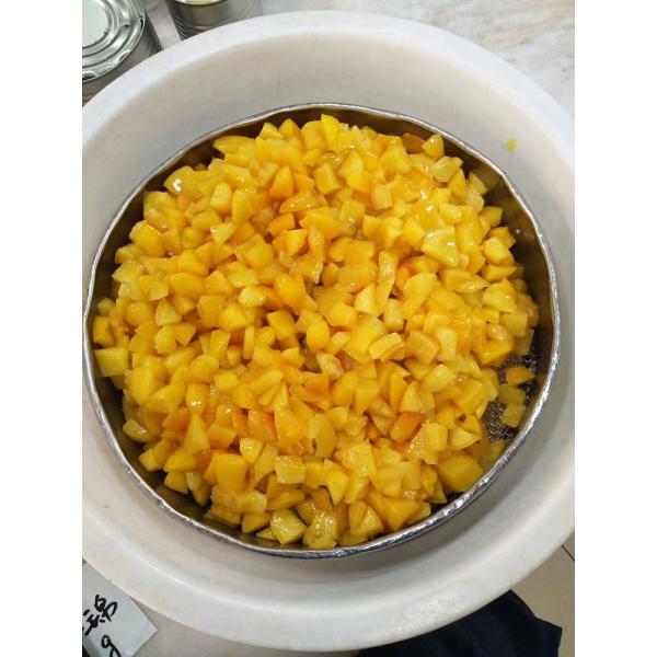 ECO CERT Syrup Preservation Canned Yellow Peach 400g 425g