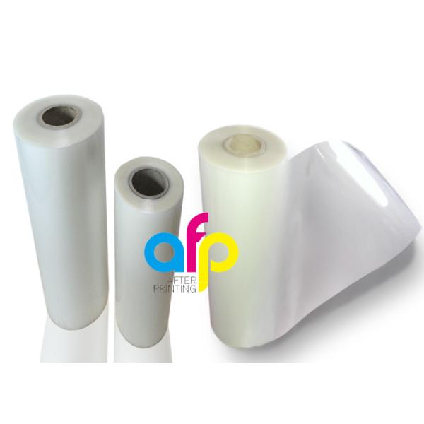 Double Side Corona Treated Thermal Laminate Roll , Spot UV Varnish Thermal Film