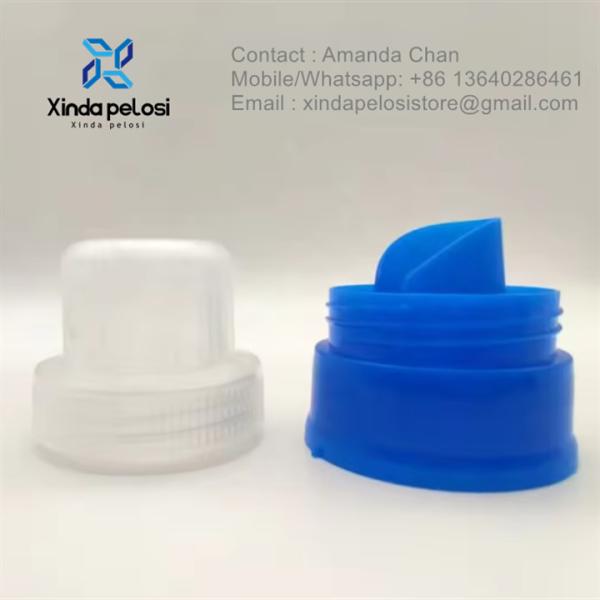 Comércio por atacado Preço da fábrica Cutsom Plástico Flip Top Cap Sport Cap Pull And Push Cap For Sale