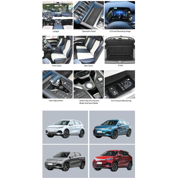 EV Modern Electric 5 Door Cars SUV Новая энергия BYD Юань Плюс Флагман