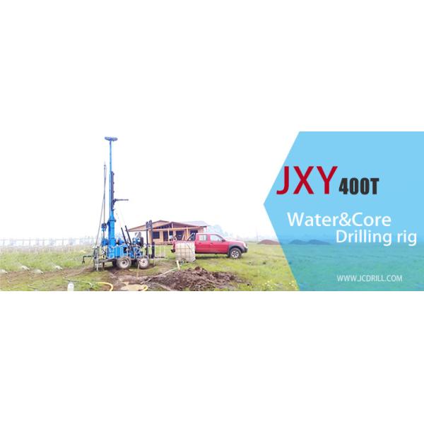 Колодца скважины легковеса 400m сплайн трейлера машины небольшого сверля вертикальный