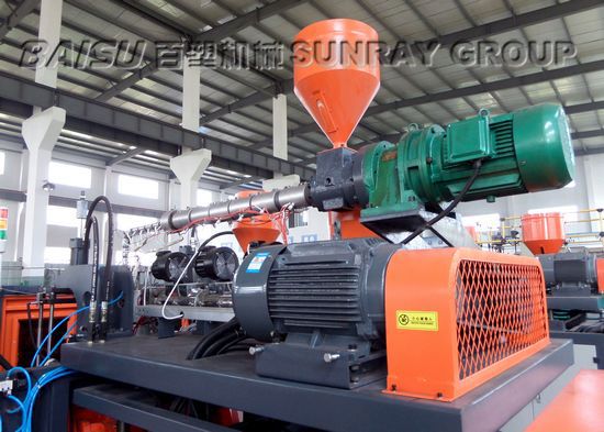 Double Layer Plastic Bottle Molding Machine Electric Control SRB55D-1P