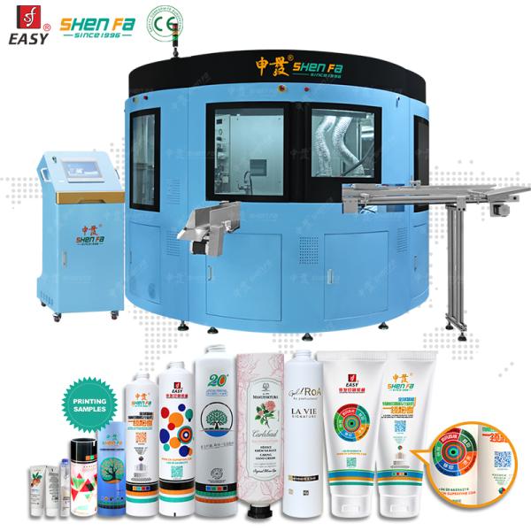 6 Color Servo Screen Printing Machine for Cosmetic Tubes
