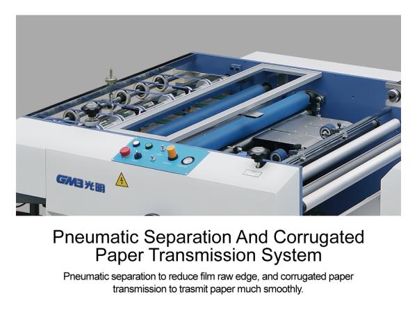 Paper Coating Thermal Film Laminating Machine 820 * 1050MM Max Paper