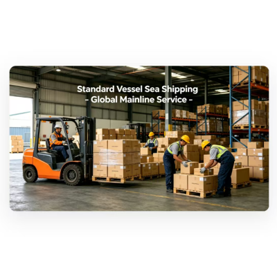 Standard Vessel Sea Freight Shipping , Mainline Global Logistics Services